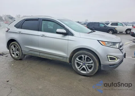2017 Ford Edge Titanium из США, поврежденный, VIN 2FMPK3K98HBC28565
